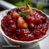 Cranberry Pear Sauce Recipe: Bright Citrus & Cinnamon Depth