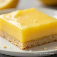 Zesty Cream Cheese Lemon Bars with Buttery Shortbread