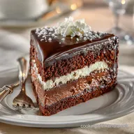 Chocolate Cake with Cream Filling: Decadent Moist Layer Cake Recipe