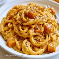 Roasted Creamy Butternut Squash Pasta