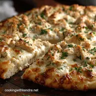 Chicken Alfredo Pizza Recipe: Ultra-Creamy Sauce Crispy Crust