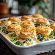 Cozy Chicken Broccoli Casserole for Biscuit Bliss