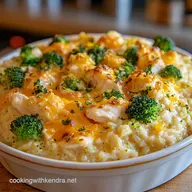 Creamy Chicken Broccoli Rice Cheese My Familys Favorite Casserole