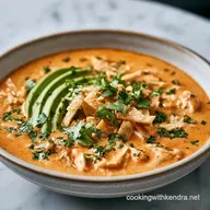 Chicken Tortilla Soup Creamy for 6 Servings