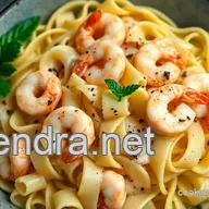 Creamy Lemon Farfalle with Shrimp: Bow Tie Pasta Perfection!