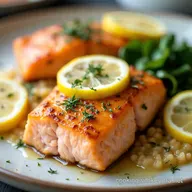 Velvety Creamy Salmon Piccata Quick Lemon Caper Fish
