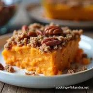 The Best Creamy Sweet Potato Casserole with Pecan Crunch