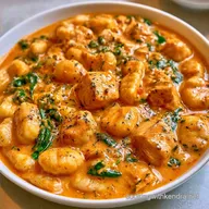 Creamy Tuscan Chicken Gnocchi Soup (35m)