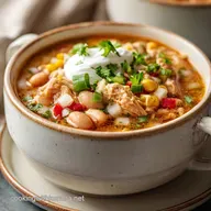 White Chicken Chili Recipe: Velvety & Quick