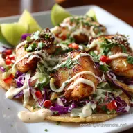 Fish Tacos Crispy Baja Recipe with Ultimate Chipotle Crema