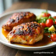 Easy Baked Chicken Thighs Recipe Crispy Skin Juicy Meat