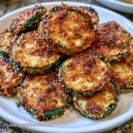 Crispy Roasted Zucchini Parmesan Panko