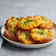 Smashed Potatoes: Crispy and Soft