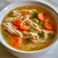 Crock Pot Creamy Chicken Soup for 8