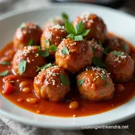 Easy Crock Pot Party Meatballs with Grape Jelly Glaze