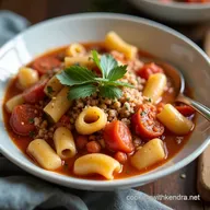 Easy Crock Pot Pasta e Fagioli Soup Recipe Olive Garden Style