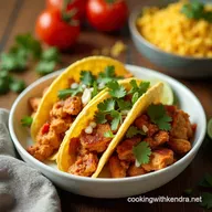 Easy Chicken Tacos Crockpot Recipe Fiesta in Your Slow Cooker