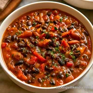 Hearty Crockpot Tortilla Soup Vegetarian