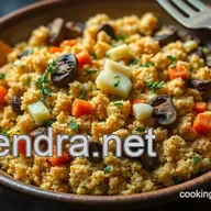 Crunchy Matzah Farfel: A Delicious Herb-Infused Comfort Dish