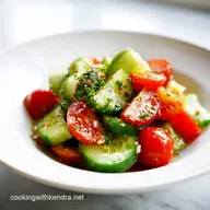 Cucumber Tomato Salad with Feta in 30 Min