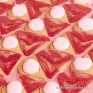 Cupids Kiss Valentine Cookies My Raspberry Swirl Shortbread