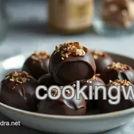 Decadent Chocolate Truffle Candy with Truffle Oil - A Family Delight