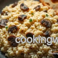 Decadent Creamy Mushroom Risotto with Arborio Rice: A Family Favourite