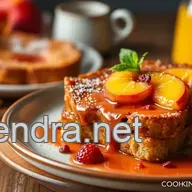 How to Make French Toast Peach Melba Delight: A Sweet Weekend Indulgence