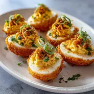 Deep Fried Deviled Eggs Crispy Baked in 30 Minutes