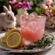 Easter Bunny Punch: Fizzy Pink Holiday Drink