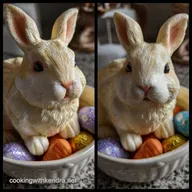 Easter Drunk Bunny: Creamy Strawberry Daiquiri Mix