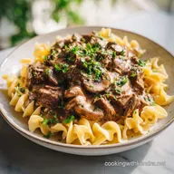 Beef Stroganoff with Egg Noodles in 30 Minutes
