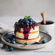 Blueberry Compote: Easy Recipe for Cheesecake Pancakes