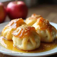 Truly Easy Apple Dumplings with a Golden Butter Glaze
