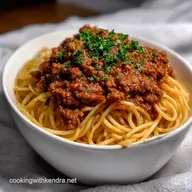 Slow Cooker Spaghetti Meat Sauce Easy Crockpot Spa: 10-Min Prep