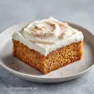 Easy Horchata Sheet Cake for 16 Portions