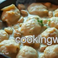 Electric Skillet Chicken & Dumplings - Proper Comfort Food!
