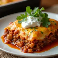 Beef Enchilada Casserole with Red An Easy Weeknight Fiesta