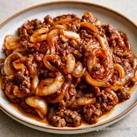 French Onion Casserole with Ground Beef