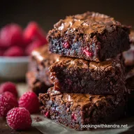 Raspberry Truffle Brownies: The Ultimate Fudgy, Crinkle-Top Recipe