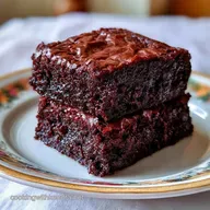 Fudgy Zucchini Brownies in 50 Minutes