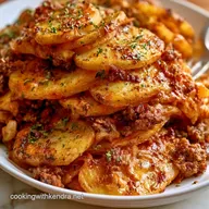 German Ground Beef Potato Bake for 6