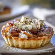 Goat Cheese Dishes: Proper Pucker Caramelised Onion Tart