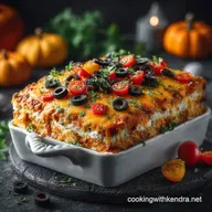 Halloween Potluck Dishes: Spooky 7-Layer Dip