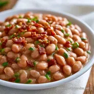 Green Chile Pinto Beans with Bacon