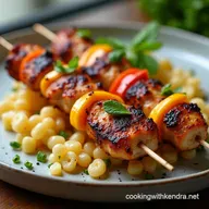 Best Hawaiian Chicken Kebabs Recipe with Sticky Pineapple Glaze