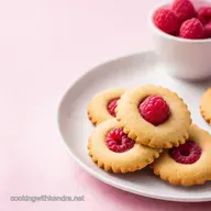 Valentines Day Treats Raspberry Linzer Cookies Recipe