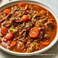 Hearty Hamburger Soup: One-Pot
