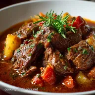 Italian Beef Stew Classic Spezzatino with Tender Braised Beef