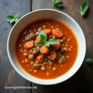 The Proper Hearty Red Lentil Vegetable Soup Recipe
